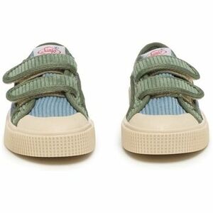 Módne tenisky Sanjo Kids V200 Bombazine - Jeans Tricolor vyobraziť