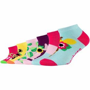 Športové ponožky Skechers 6PPK Girls Casual Fancy Sneaker Socks vyobraziť