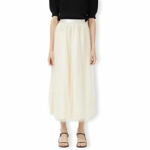 Sukňa Compania Fantastica COMPAÑIA FANTÁSTICA Skirt 11008 - Ecru vyobraziť