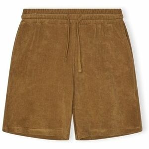 Šortky/Bermudy Rvlt Revolution Terry Shorts 4039 - Dark Khaki vyobraziť