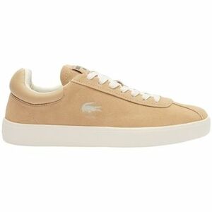 Módne tenisky Lacoste Baseshot 124 2 SFA - Lt Brown/Off White vyobraziť