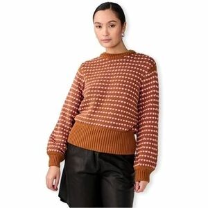 Svetre Y.a.s YAS Dela Knit L/S - Meerkat/Orchid vyobraziť