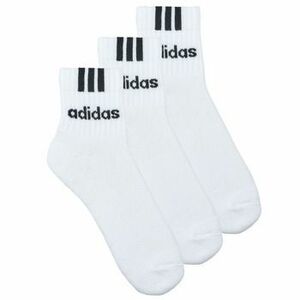 Ponožky adidas 3-Stripes Linear Half-Crew Cushioned Socks 3 Pairs vyobraziť