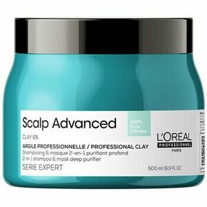 Šampóny L'oréal 2-in-1 Purifying Deep Scalp Advanced Shampoo Mask 500 vyobraziť