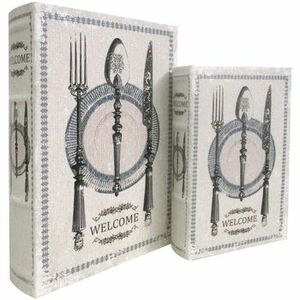 Košíky, škatule Signes Grimalt Boxy Book Kitchen 2U vyobraziť