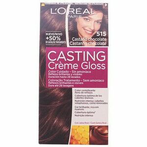 Farbenie L'oréal Permanent Hair Color Casting Creme Gloss - 515 Chocolat vyobraziť