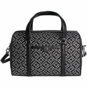 Tašky cez rameno MICHAEL Michael Kors 35F4STFS6J-BLACK-SILVER vyobraziť