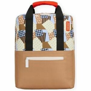 Ruksaky a batohy Hello Hossy Patchwork Backpack - Brown vyobraziť