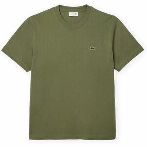 Tričká a polokošele Lacoste Classic Fit T-Shirt TH7318 - Kaki vyobraziť