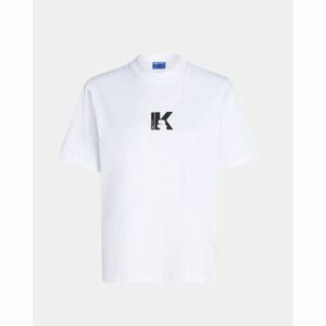 Tričká s krátkym rukávom Karl Lagerfeld A3M17057 REG K LOGO vyobraziť