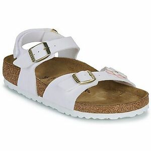 Sandále BIRKENSTOCK Rio AS Kids Flowers BF White vyobraziť