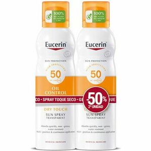 Opaľovacie krémy Eucerin Transparent Sun Spray Oil Control 50+ Dry Control 2x200 vyobraziť