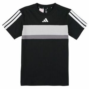 Tričká s krátkym rukávom adidas Seasonal Essentials Tiberio 3-Stripes T-Shirt Kids vyobraziť