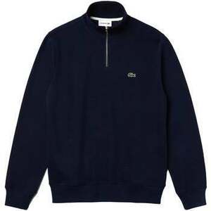 Mikiny Lacoste Zip-Up High Neck Interlock Sweatshirt Navy Blue vyobraziť