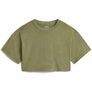 Tričká a polokošele Vans RELAXED CROP WASH SS T vyobraziť