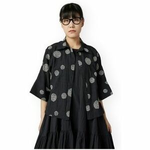 Blúzka Wendy Trendy Shirt 240797 - Black/White vyobraziť