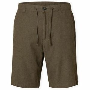 Šortky/Bermudy Selected Noos Regular Brody Shorts - Forest Night vyobraziť