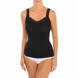 Tielka a tričká bez rukávov Kisses&Love 706-NEGRO vyobraziť