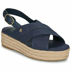 Sandále Tommy Hilfiger DENIM ESPADRILLE PLATFORM SANDAL vyobraziť