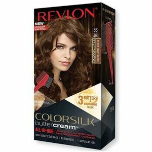 Farbenie Revlon Butter Cream Colorsilk Permanent Hair Color - 53 Brun D vyobraziť