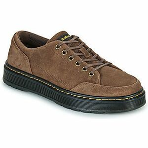 Nízke tenisky Dr. Martens Brookline 6 Eye 6 Eye Shoe Dark Brown Bronx Suede vyobraziť