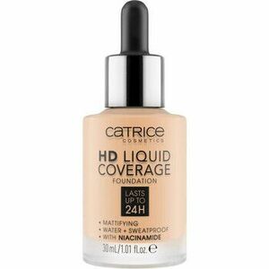 Make-upy a podkladové bázy Catrice HD Coverage Liquid Foundation vyobraziť