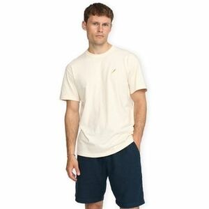 Tričká a polokošele Rvlt Revolution RVLT T-Shirt Application - Offwhite/Melange vyobraziť