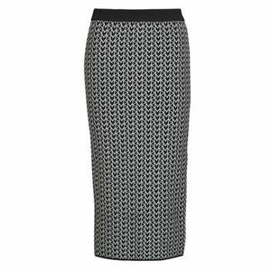 Sukňa MICHAEL Michael Kors MK JACQUARD MIDI SKIRT vyobraziť