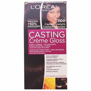 Farbenie L’Oréal Paris Permanent Hair Color Casting Creme Gloss - 300 Châtain vyobraziť