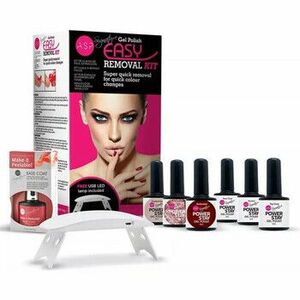 Nechtové doplnky Asp Easy Removal Signature Gel Nail Polish Kit vyobraziť