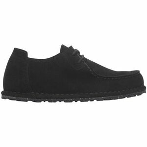 Módne tenisky BIRKENSTOCK Utti Lace Suede Leather Narrow - Black vyobraziť
