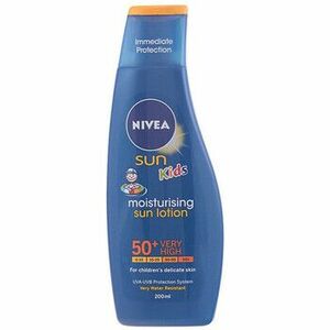 Opaľovacie krémy Nivea Kids Sunscreen M0isturizing Lotion SPF 50 200 ml vyobraziť