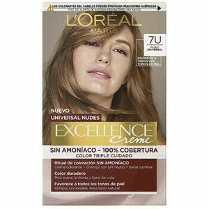 Farbenie L’Oréal Paris Excellence Creme Hair Color Universal Nudes - 7u Blonde vyobraziť