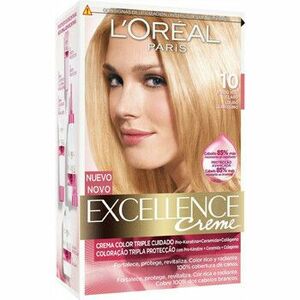 Farbenie L’Oréal Paris Excellence Cream Hair Color - 10 Blond Très Clair vyobraziť