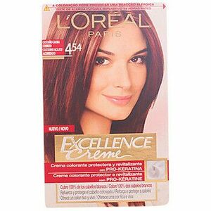 Farbenie L’Oréal Paris Excellence Cream Hair Color - 4.54 Marron Acajou Cuivre vyobraziť
