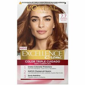 Farbenie L’Oréal Paris Excellence Cream Hair Color - 7.7 Iced Caramel vyobraziť