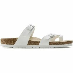Sandále BIRKENSTOCK Mayari Birko-Flor Regular - White vyobraziť