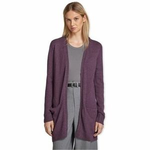 Kabáty Vila Noos Ril Cardigan - Plum Perfect vyobraziť