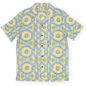 Košele s dlhým rukávom Otherwise Leela Shirt - Yellow/Blue vyobraziť