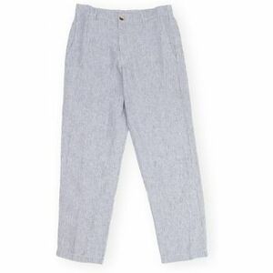 Nohavice Otherwise Yash Trousers - Blue Stripes vyobraziť