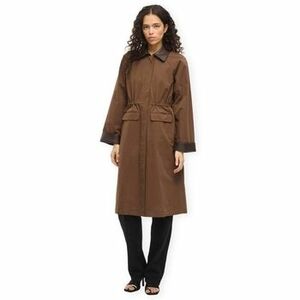 Kabáty Vila Hella Long Jacket - Coffee Bean vyobraziť