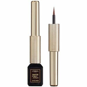 Očné linky L'oréal Liquid Matte Eyeliner Signature - 03 Brown vyobraziť