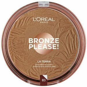 Make-upy a podkladové bázy L'oréal Powder Foundation Bronze Please La Terra - 03 Meduim Ca vyobraziť