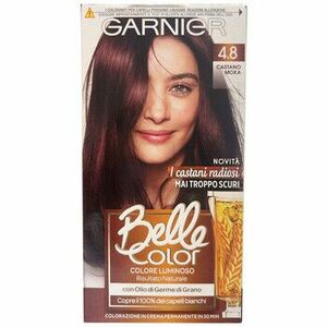 Farbenie Garnier Belle Color Permanent Hair Dye - 4.8 Chatain M0cha vyobraziť