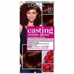 Farbenie L'oréal Casting Crème Gloss Hair Color - 443 Auburn Henna vyobraziť