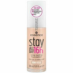 Make-upy a podkladové bázy Essence Stay All Day 16H Longlasting Foundation - 08 Soft Vanil vyobraziť
