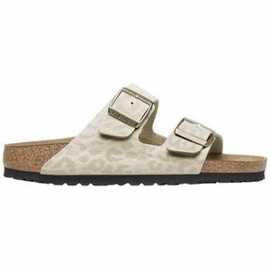 Sandále BIRKENSTOCK Arizona Synthetic Leo Narrow - Eggshell vyobraziť