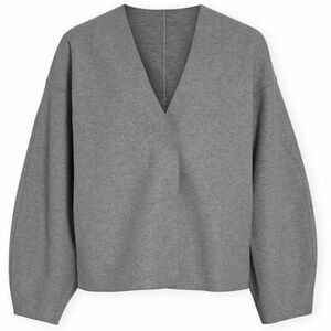Kabáty Vila Noos Juice Loose Jacket - Medium Grey Melange vyobraziť