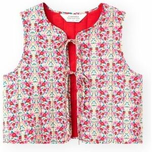 Blúzka Compania Fantastica COMPAÑIA FANTÁSTICA Vest 11001 - Flowers 5 vyobraziť