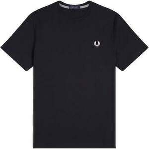 Tričká a polokošele Fred Perry Crew Neck T-Shirt Navy vyobraziť